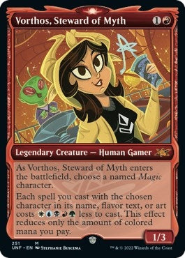 Vorthos, Steward of Myth (Showcase) (251) (Unfinity)