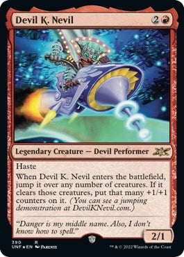 Devil K. Nevil (Galaxy Foil) (390) (Unfinity)