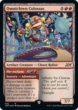 Omniclown Colossus (Galaxy Foil) (402) (Unfinity)
