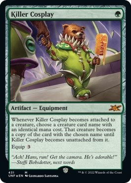Killer Cosplay (Galaxy Foil) (431) (Unfinity)