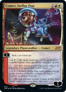 Comet, Stellar Pup (Galaxy Foil) (452) (Unfinity)