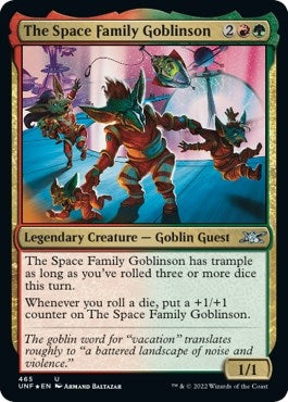 The Space Family Goblinson (Galaxy Foil) (465) (Unfinity)