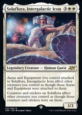Solaflora, Intergalactic Icon (27) (Unfinity)