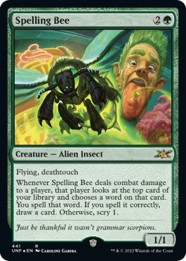 Spelling Bee (Galaxy Foil) (441) (Unfinity)