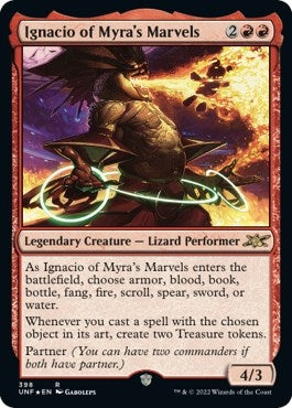 Ignacio of Myra's Marvels (Galaxy Foil) (398) (Unfinity)