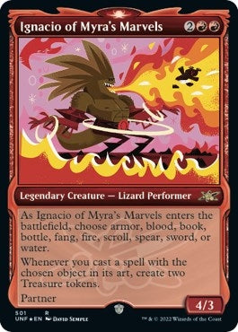 Ignacio of Myra's Marvels (Showcase) (Galaxy Foil) (501) (Unfinity)