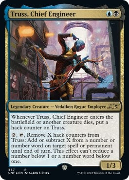 Truss, Chief Engineer (Galaxy Foil) (467) (Unfinity)