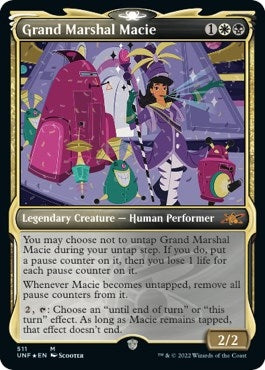 Grand Marshal Macie (Showcase) (Galaxy Foil) (511) (Unfinity)