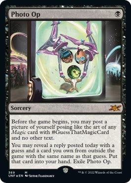 Photo Op (Galaxy Foil) (369) (Unfinity)