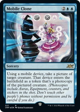 Mobile Clone (Galaxy Foil) (337) (Unfinity)