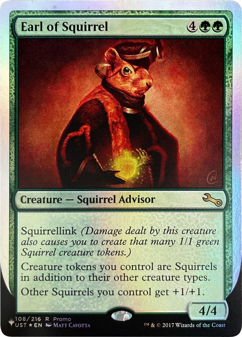 Earl of Squirrel (108/216) (The List Reprints)