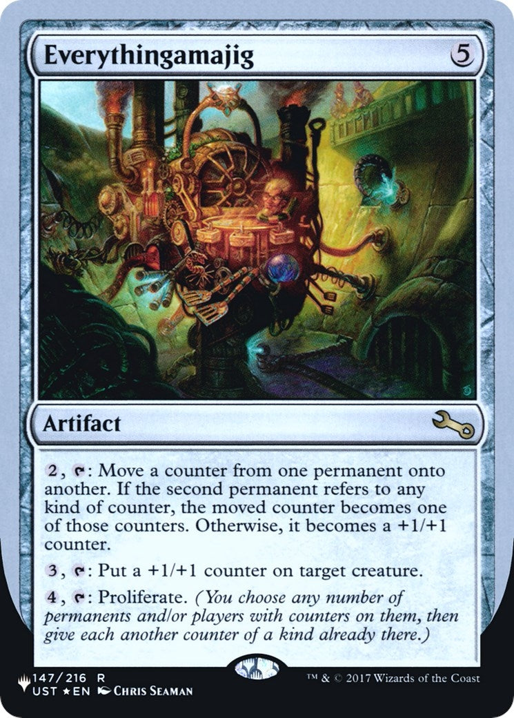 Everythingamajig (A) (147/216) (The List Reprints)