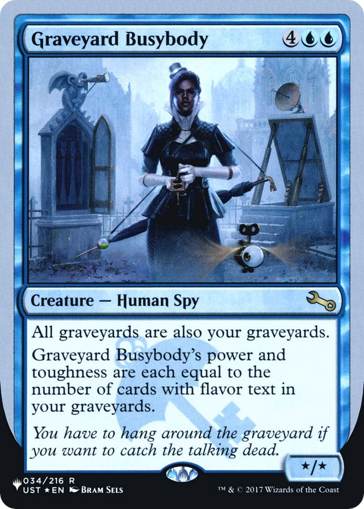 Graveyard Busybody (034/216) (The List Reprints)