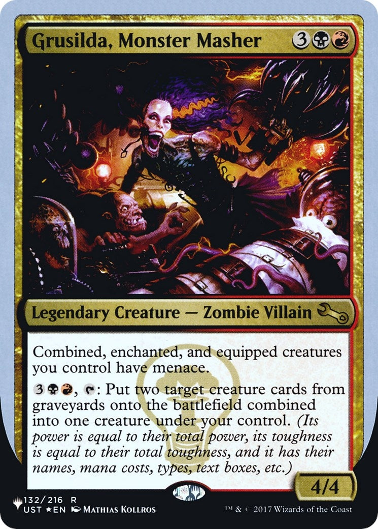 Grusilda, Monster Masher (132/216) (The List Reprints)