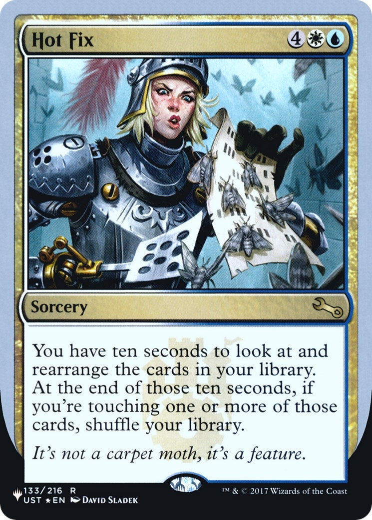 Hot Fix (133/216) (The List Reprints)