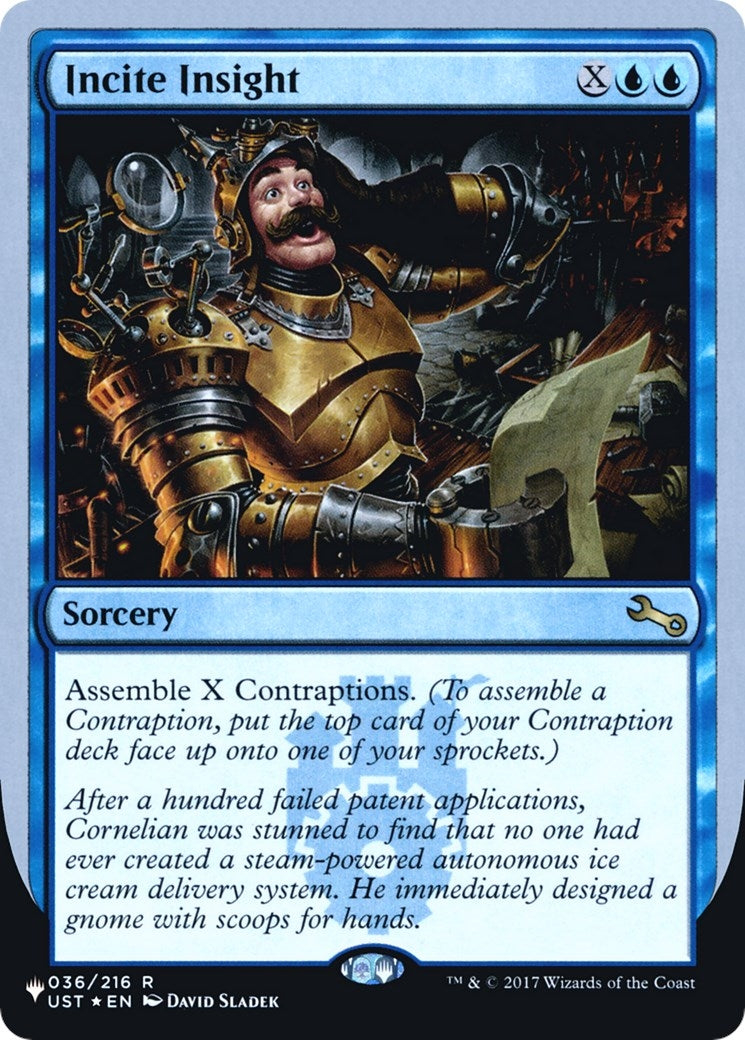 Incite Insight (036/216) (The List Reprints)