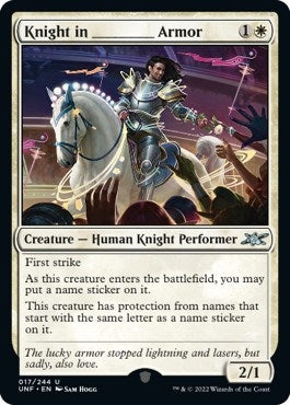 Knight in _______ Armor (17) (Unfinity)