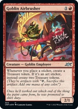 Goblin Airbrusher (Galaxy Foil) (394) (Unfinity)