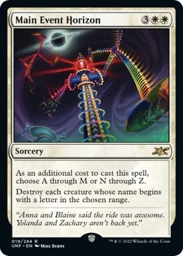 Main Event Horizon (19) (Unfinity)