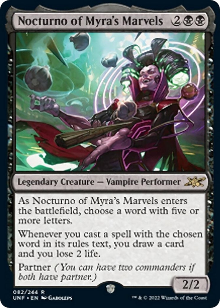 Nocturno of Myra's Marvels (82) (Unfinity)