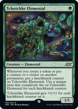 Tchotchke Elemental (158) (Unfinity)