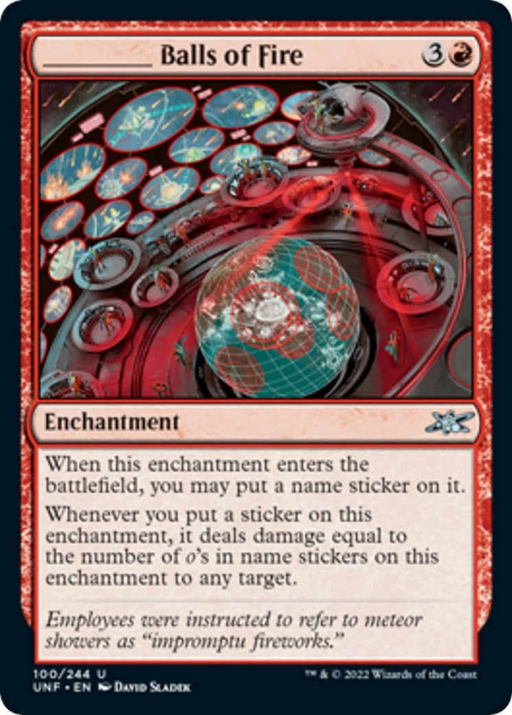 _____ Balls of Fire (100) (Unfinity)