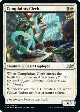 Complaints Clerk (7) (Unfinity)