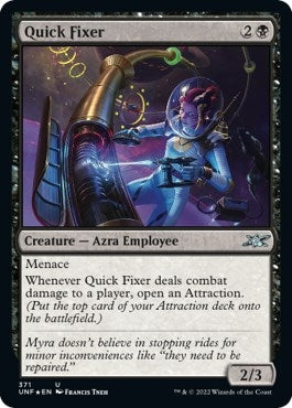 Quick Fixer (Galaxy Foil) (371) (Unfinity)