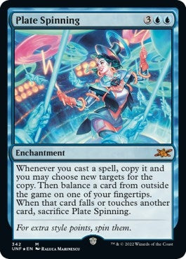 Plate Spinning (Galaxy Foil) (342) (Unfinity)