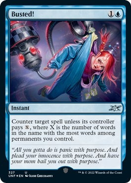 Busted! (Galaxy Foil) (327) (Unfinity)