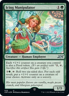 Icing Manipulator (Galaxy Foil) (428) (Unfinity)