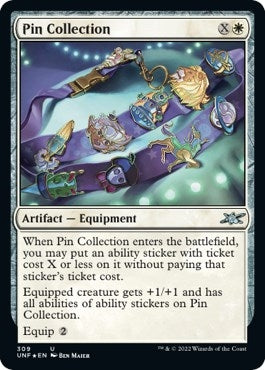 Pin Collection (Galaxy Foil) (309) (Unfinity)