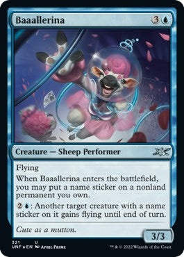 Baaallerina (Galaxy Foil) (321) (Unfinity)