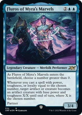 Fluros of Myra's Marvels (Galaxy Foil) (332) (Unfinity)
