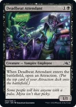 Deadbeat Attendant (69) (Unfinity)
