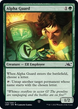 Alpha Guard (129) (Unfinity)