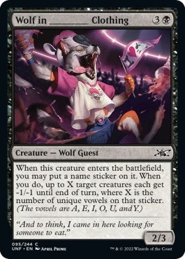 Image for Wolf in _______ Clothing (95) - Magic: The Gathering