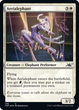 Aerialephant (Galaxy Foil) (288) (Unfinity)