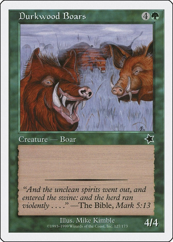 Durkwood Boars (127) (Starter 1999)