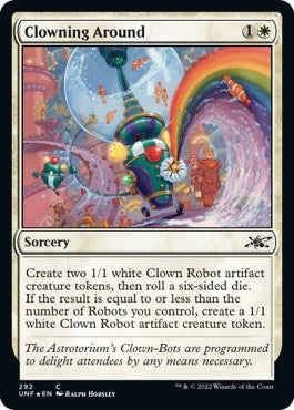 Clowning Around (Galaxy Foil) (292) (Unfinity)
