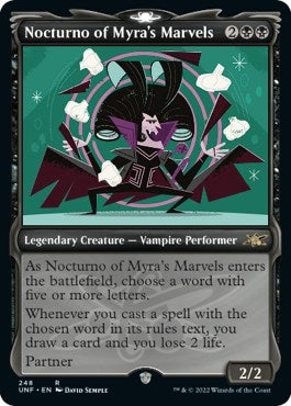 Nocturno of Myra's Marvels (Showcase) (248) (Unfinity)