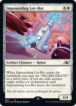 Impounding Lot-Bot (Galaxy Foil) (300) (Unfinity)