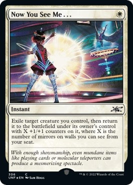 Now You See Me... (Galaxy Foil) (306) (Unfinity)