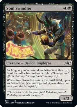 Soul Swindler (Galaxy Foil) (379) (Unfinity)