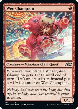 Image for Wee Champion (Galaxy Foil) (413) - Magic: The Gathering