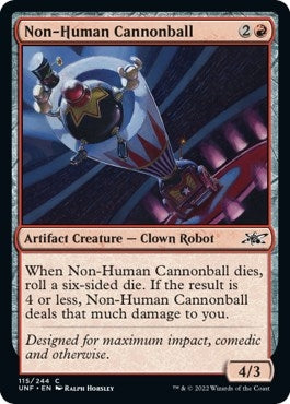 Non-Human Cannonball (115) (Unfinity)