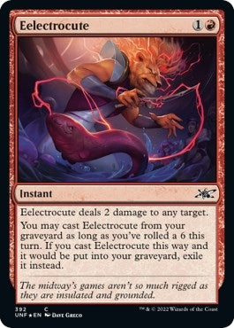 Eelectrocute (Galaxy Foil) (392) (Unfinity)