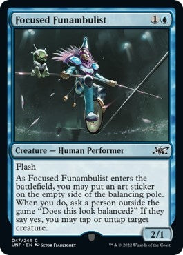 Focused Funambulist (47) (Unfinity)