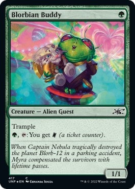 Blorbian Buddy (Galaxy Foil) (417) (Unfinity)