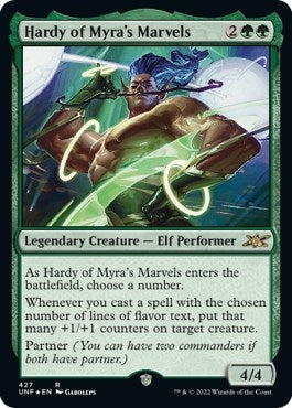 Hardy of Myra's Marvels (Galaxy Foil) (427) (Unfinity)